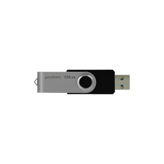 Unità flash USB GoodRam UTS3 128 GB USB 3.2 Gen 1 nera girevole