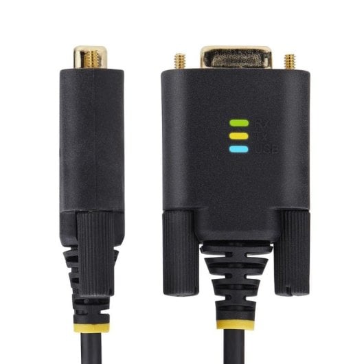 Cable Adaptador USB a Serie StarTech de 1 m Módem Nulo RS-232 DB-9