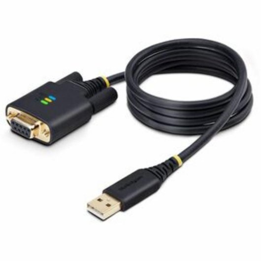 Cable Adaptador USB a Serie StarTech de 1 m Módem Nulo RS-232 DB-9