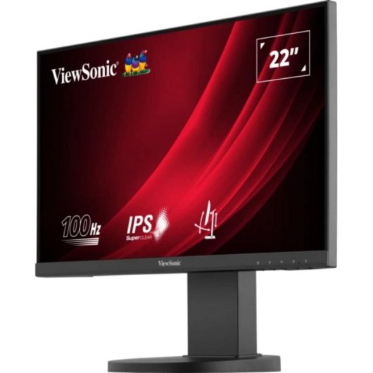 Monitor PC Viewsonic VG2208A 22" FullHD 100Hz IPS Altezza Regolabile