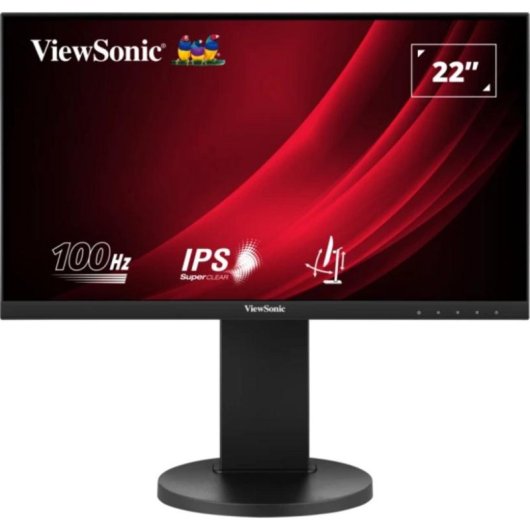 Monitor PC Viewsonic VG2208A 22" FullHD 100Hz IPS Altezza Regolabile