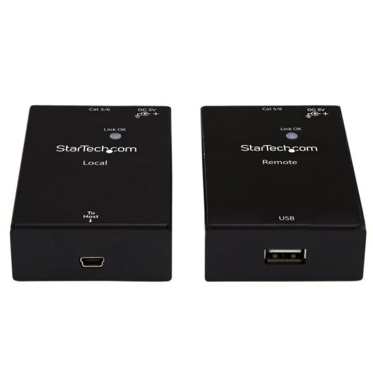 USB 2.0 Verlängerung StarTech 1 Port über Cat5/Cat6 Kabel bis 50m