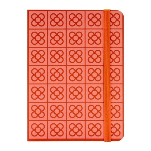Quaderno A6 Javier Panot copertine rigide segnalibro rosso