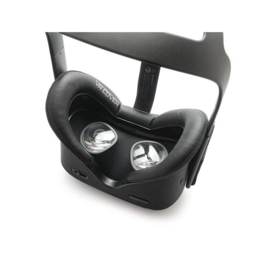 Cubierta VR Cover Oculus Quest, Casco de Realidad Virtual, Negro