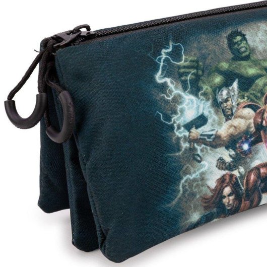 Estuche Triple Vengadores Karactermania con 40 Utensilios Escolares