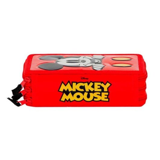 Estuche Plumier Triple Karactermania Disney Mickey Mouse 44 Piezas