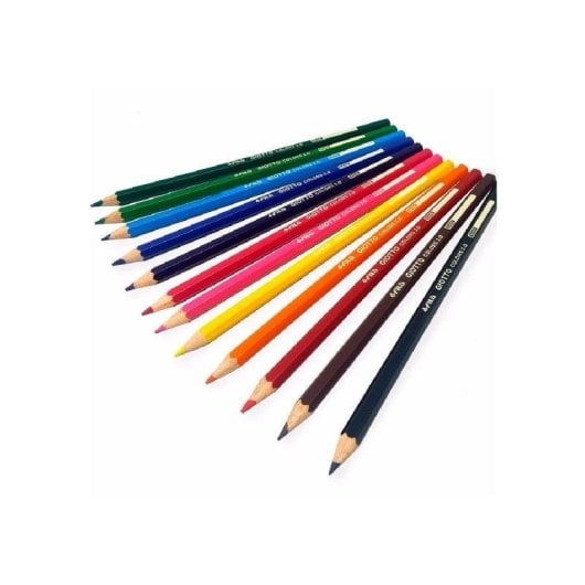 Matite colorate Giotto Colors 3.0 Minna 3 mm Scatola di 12 colori misti