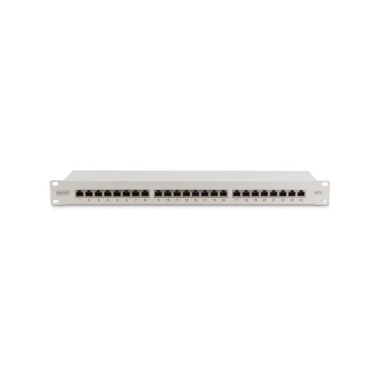 Patch-Panel Digitus CAT 6 Klasse E Geschirmt 24 Ports RJ-45 1U