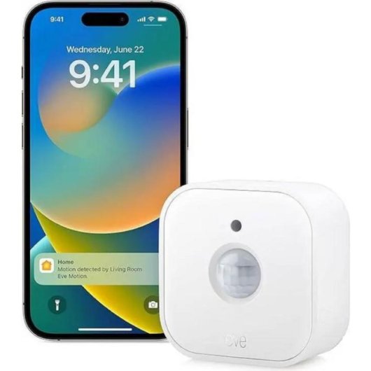Sensor de Movimiento EVE 10EBY9951 Wireless Interior Exterior IPX3 Thread