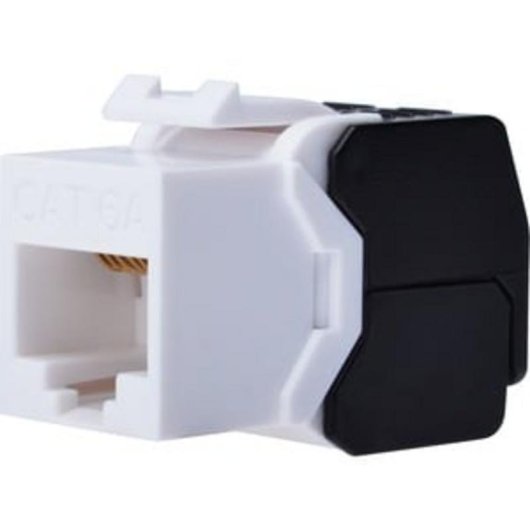 M Keystone CAT 6A Digitus Ungeschirmt Schwarz Weiß