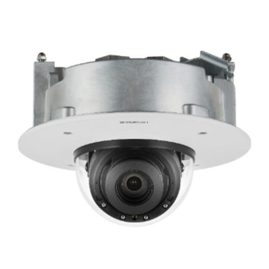 Caméra de surveillance Hanwha XND-8082RF 6MP Vision Nocturne Intérieur et Extérieur IA et Alarme