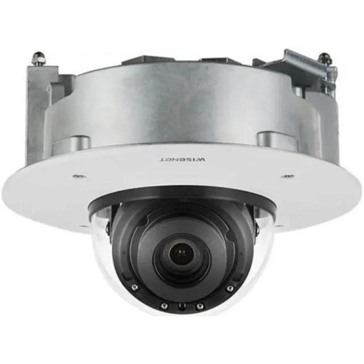 Caméra de surveillance Hanwha XND-8082RF 6MP Vision Nocturne Intérieur et Extérieur IA et Alarme