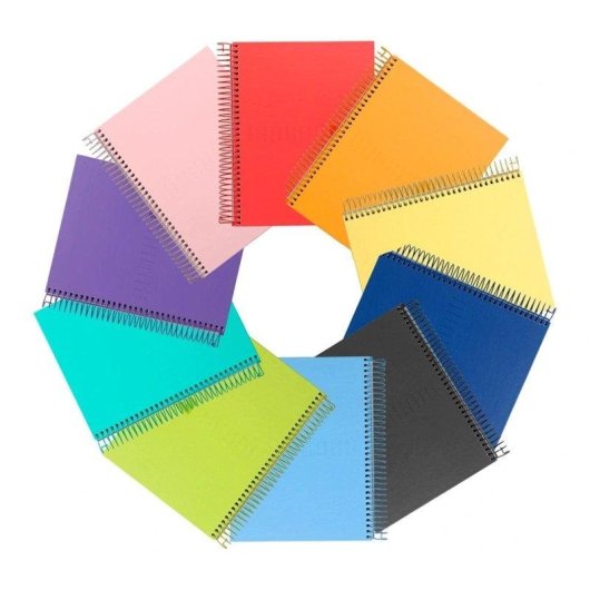 Cuaderno Espiral Liderpapel A5 90gr Surtido
