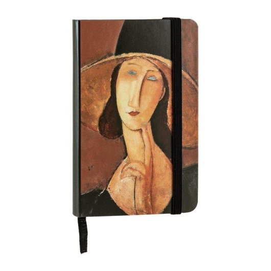 Quaderno A6 Javier Modigliani con Copertine Rigide e Segnalibro