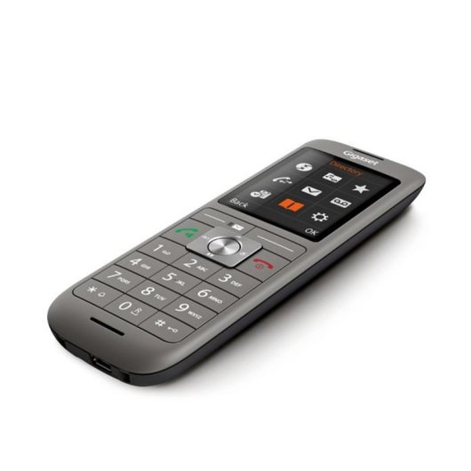 Telefone Gigaset CL660HX DECT/Analógico Sem Fios Altifalante 400 Entradas Antracite