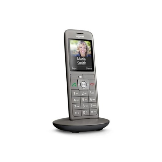 Telefone Gigaset CL660HX DECT/Analógico Sem Fios Altifalante 400 Entradas Antracite
