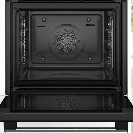 Forno Multifunções Bosch HBA510BR4 Limpeza Manual 71L 60cm A Grill Preto Inox