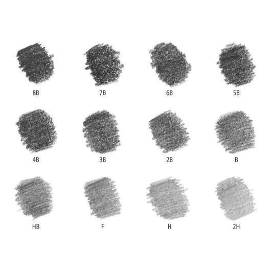 Staedtler Mars Lumograph - Caixa Metálica com 12 Lápis de Desenho Premium