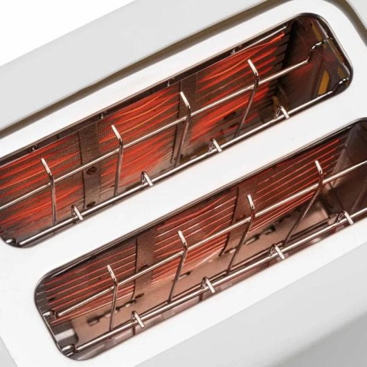 Tostadeira Jata JETT1048 2 fatias 750W branco controlo eletrónico