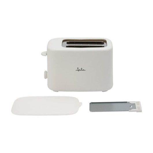 Tostadeira Jata JETT1048 2 fatias 750W branco controlo eletrónico