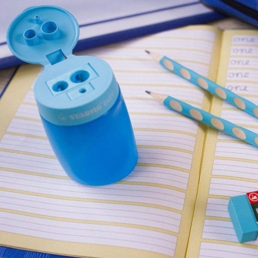 Lápiz Ergonómico STABILO EASYgraph Set Escolar 2 Unidades HB Azul