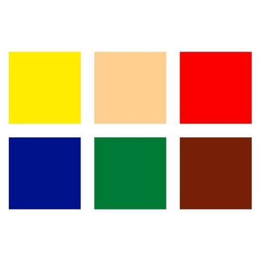 Staedtler Noris Junior - Lot de 6 crayons de couleur 3 en 1 extra-épais avec taille-crayon offert