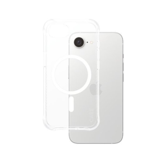 PanzerGlass CARE Samba TPU Transparent Stoßfest Hülle für iPhone 16e und 17e