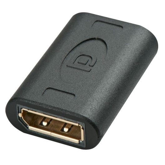 Cambiador de Género para Cables Lindy DisplayPort a DisplayPort Negro