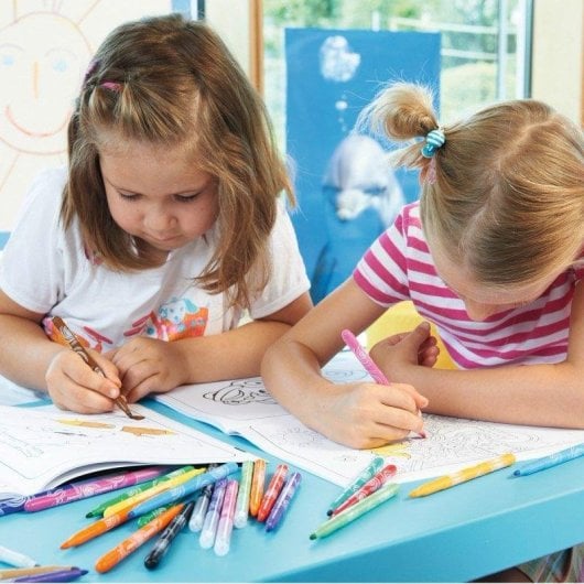 Estuche de 24 Rotuladores Escolares STABILO Power