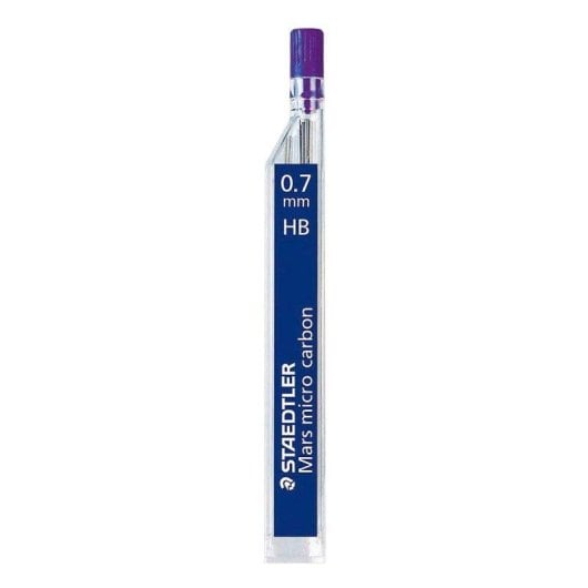 Minas para Portaminas Staedtler Mars Micro Carbon 250 HB 0.7 mm