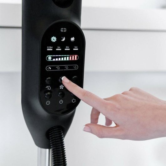 Standventilator Taurus Airbrume 2500 75W 3 Geschwindigkeiten Nebler Timer Fernbedienung