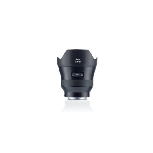 Objectif Zeiss Batis 18mm F2.8 Monture Sony E Sans Stabilisation Parasol