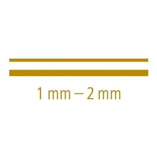 Staedtler - Blister com 2 Canetas Metálicas de Ponta Fina Prateado e Dourado