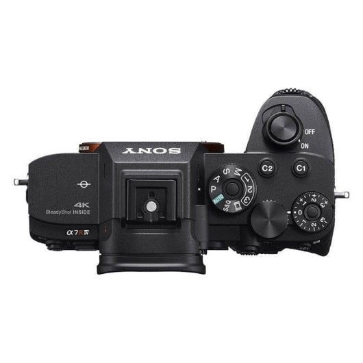 Fotocamera Mirrorless Sony Alpha 7R IV Corpo 61MP 9504x6336 Sensor Full-Frame WiFi