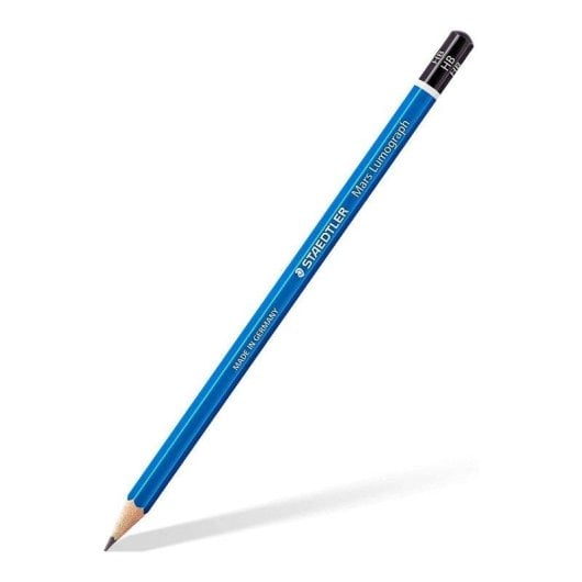 Staedtler Mars Lumograph - Estuche Metálico com 6 Lápis de Desenho Premium