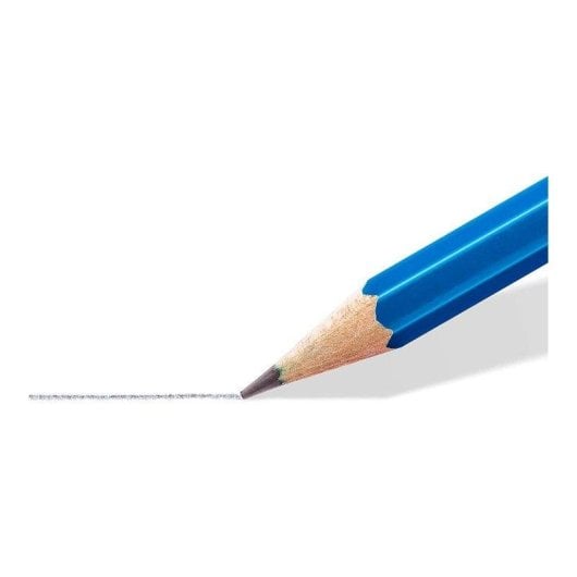 Staedtler Mars Lumograph - Estuche Metálico com 6 Lápis de Desenho Premium
