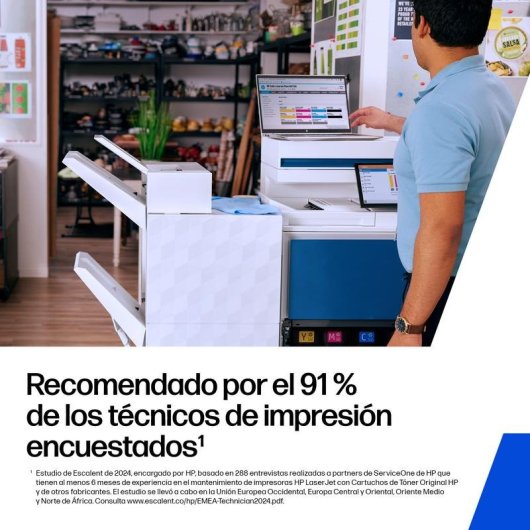 Cartucho de Tóner HP Color LaserJet CE980A Unidad de Extracción