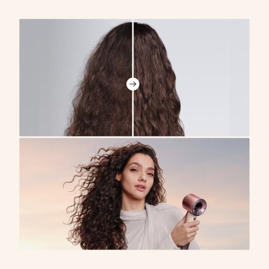 Secador de Pelo de Viaje Dyson Supersonic Travel 1220W 3 Temperaturas 2 Velocidades Rosa