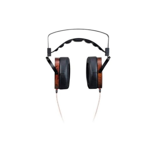 Casque Monoprice M1060 filaire ouvert noir et marron pour musique