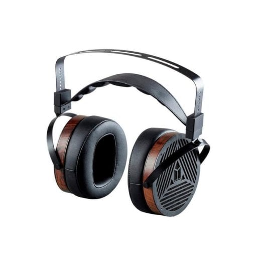 Casque Monoprice M1060 filaire ouvert noir et marron pour musique