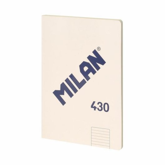 Libreta A4 Milan 430 Encolée 48 Feuillets 95gr Beige