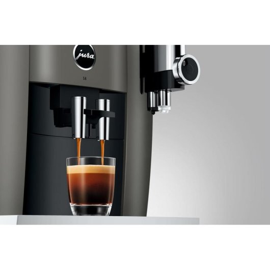 Cafetera Espresso Superautomática Jura S8 Dark Inox 1,9 L 15 Bares Wi-Fi