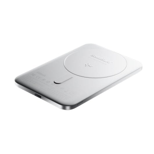 Batteria Esterna Rant BMX SolidSafe Air 5000 mAh Semi-solid-state Qi2 15W Argento