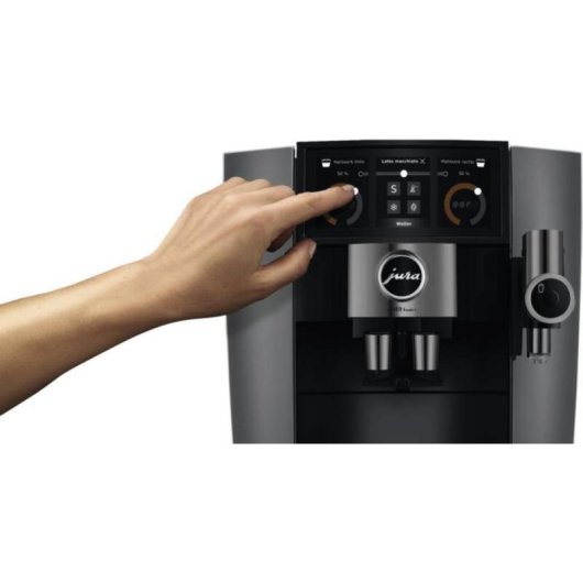 Cafetière superautomatique Jura J10 twin 1,9 L 15 Bars WiFi double moulin