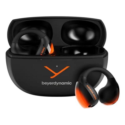 Casque Beyerdynamic AMIRON ZERO sans fil Bluetooth pour sport, design ouvert noir orange