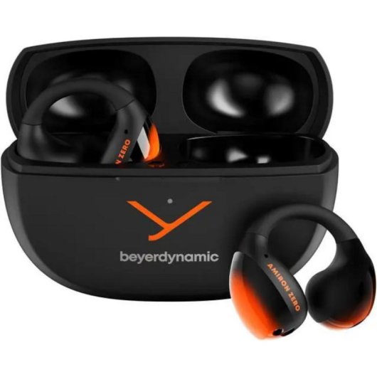 Casque Beyerdynamic AMIRON ZERO sans fil Bluetooth pour sport, design ouvert noir orange