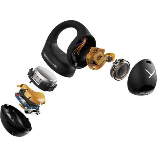 Casque Beyerdynamic AMIRON ZERO sans fil Bluetooth pour sport, design ouvert noir orange