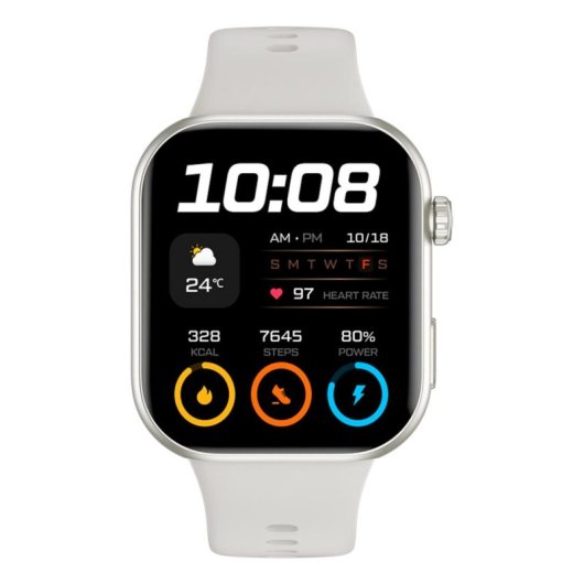 Honor CHOICE Watch 2i Bluetooth 47mm AMOLED Blanco Talla Única Resistencia Agua IP68 SpO2 Pulsómetro