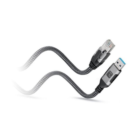 Netzwerkkabel Techly ICOC U3A-RJ45-050 5 m Cat6 USB-A nach RJ-45