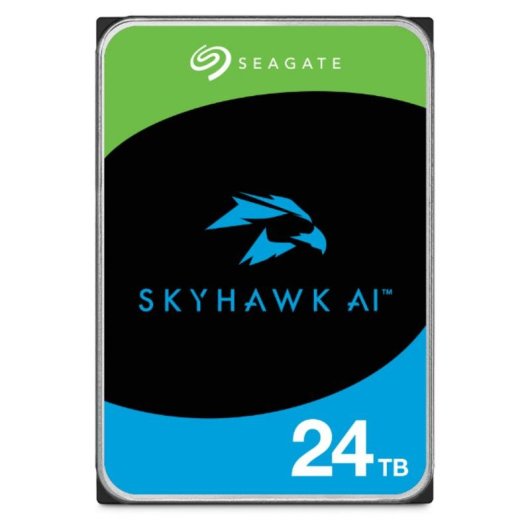 Disco Rigido Seagate SkyHawk AI 24TB HDD 7200rpm SATA III 512MB Cache